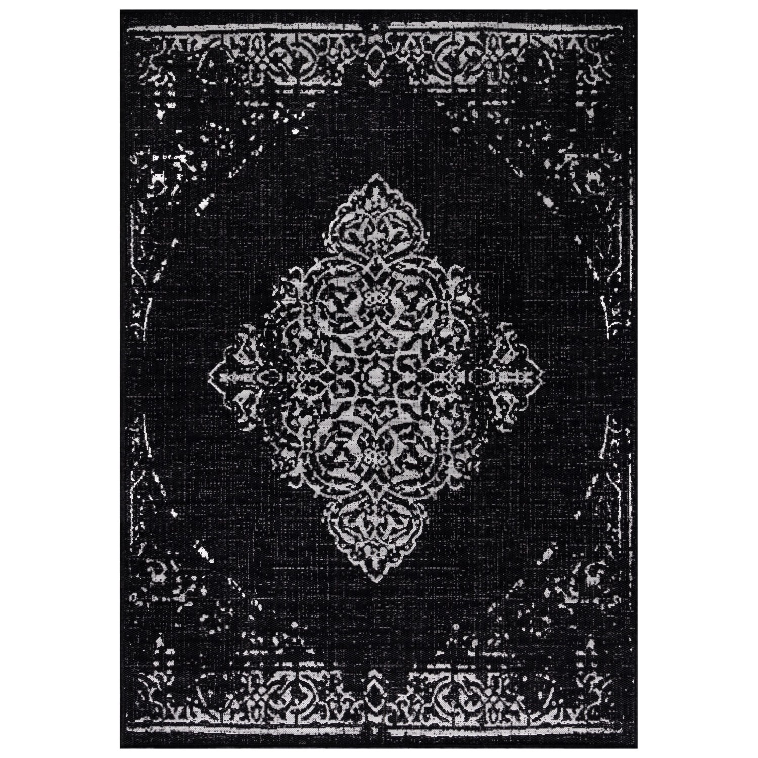 Ayyildiz Outdoor-Teppich Sunny 4416 Schwarz 160 cm x 230 cm