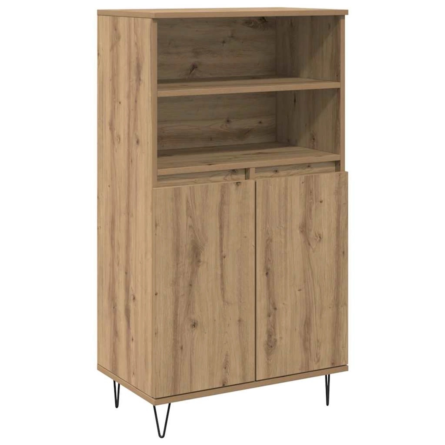 vidaXL Highboard Braun 60 x 36 x 110 cm Holzwerkstoff 879620 günstig online kaufen