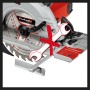 Einhell Handkreissäge TE-CS 190/1 mit Sägeblatt und Parallelanschlag. Werkzeuglose Einstellung.