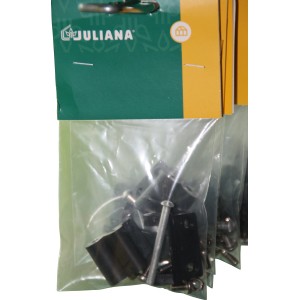 Juliana Kunststoffscharniere als Ersatzteil für Gewächshäuser, ca. 10 cm lang.