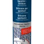 OBI Sanitär-Silikon Maronebraun, 310ml Kartusche für Bad & Küche.