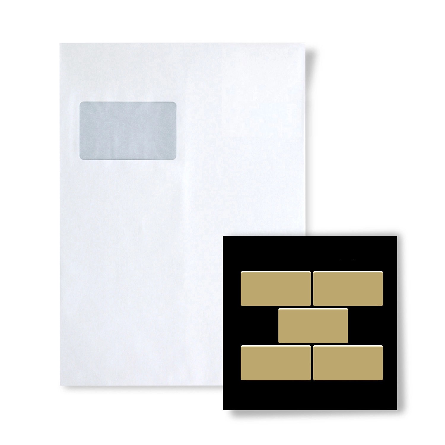 ALLOY Mosaik MUSTER S-House-Ti-GM House Titan Gold Hochglänzend günstig online kaufen