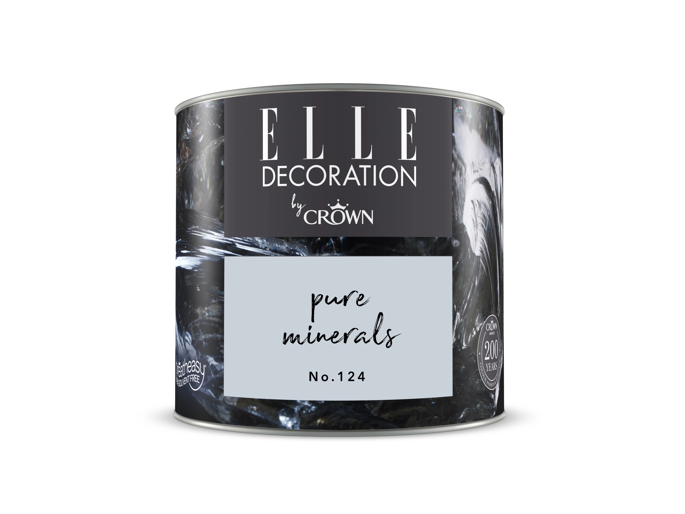 ELLE DECORATION by Crown Wandfarbe Pure Minerals No. 124 matt 