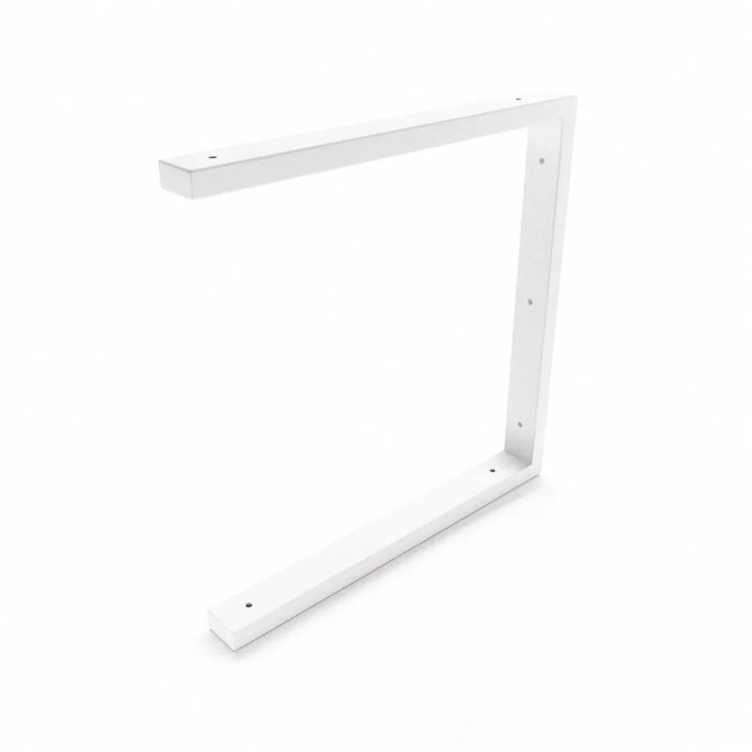 HEVVA Waschtischhalterung LAHN 40 cm Tief 1 Halter Weiß