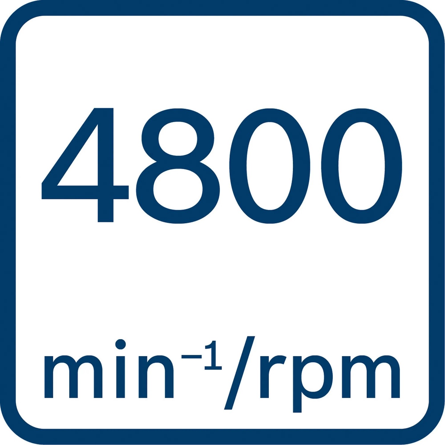 Symbol: 4800 min-1/rpm für Bosch Professional Kapp- und Gehrungssäge
