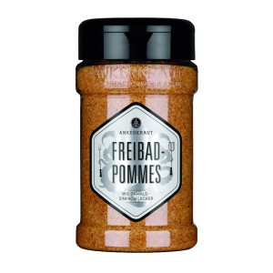 Ankerkraut Freibad Pommes Gewürzmischung im Streuer, Pommes Gewürz.