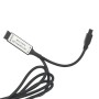 LED-Controller mit Kabel und USB-Anschluss für vidaXL Nachttisch Räuchereiche.