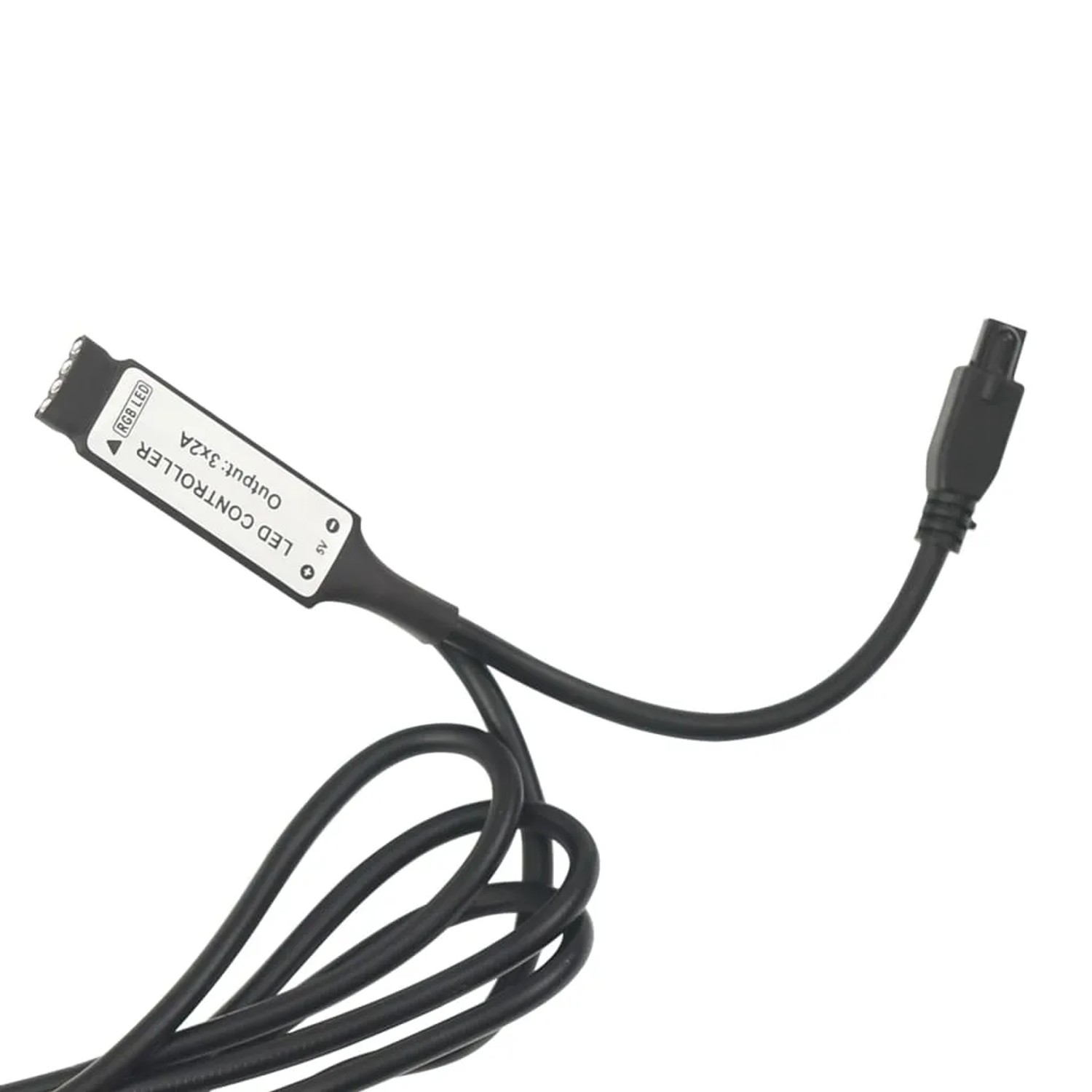 LED-Controller mit Kabel und USB-Anschluss für vidaXL Nachttisch Räuchereiche.