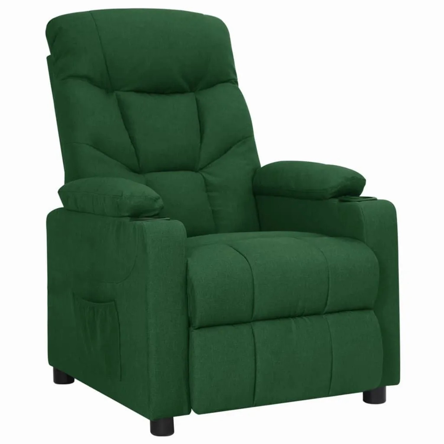 vidaXL Relaxsessel Dunkelgrün Stoff 339088
