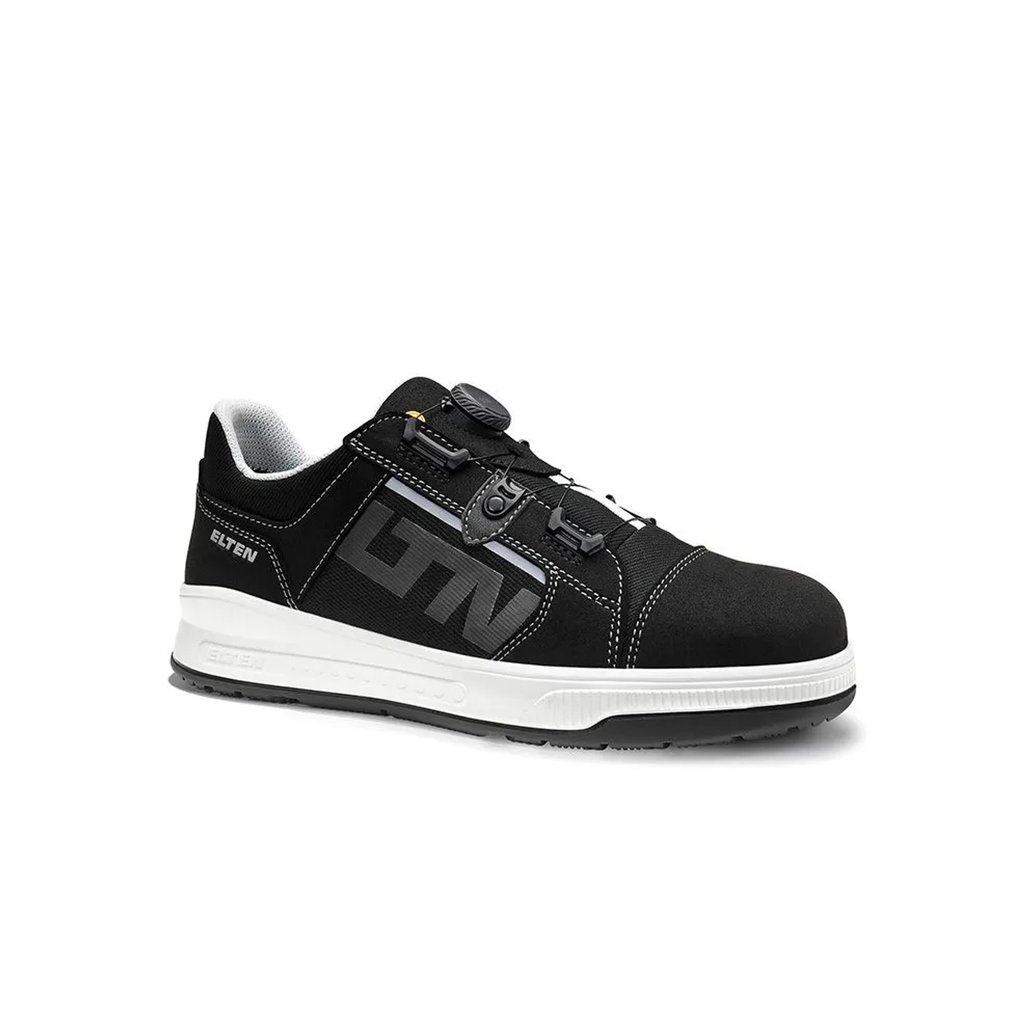 ELTEN Sicherheitshalbschuh ISAAK XXST BOA BLACK GREY Low ESD S3S Größe 44