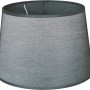 Lampenschirm Kera in Anthrazit aus Seide, konische Form. Geeignet für E27 Fassung.