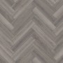 Click-Vinylboden St. Louis Oak Herringbone City, graue Fischgrät-Optik.