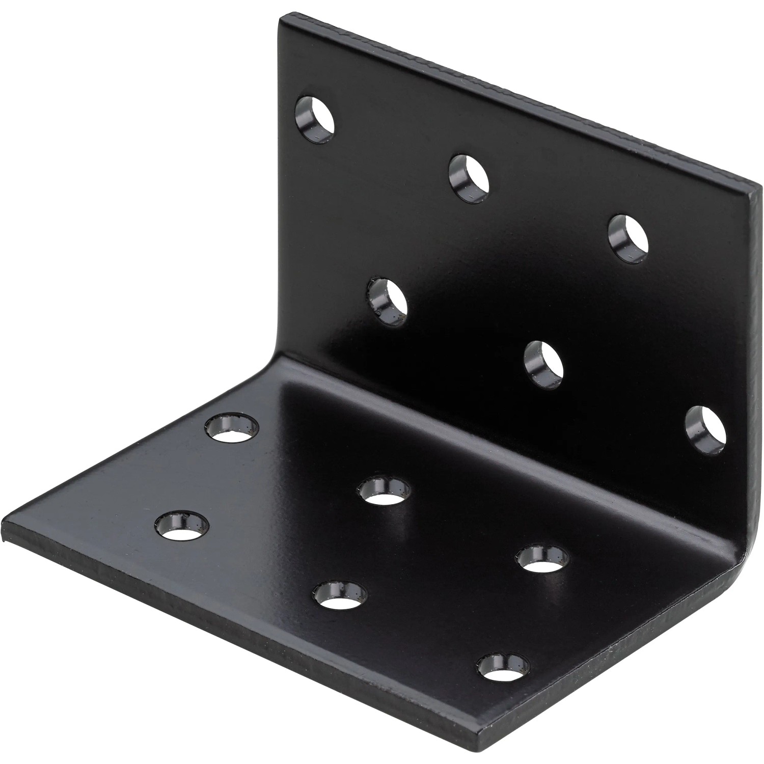 Hettich Verbindungswinkel 60 mm x 60 mm x 40 mm x 2 mm Stahl Schwarz