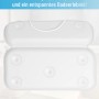 SANILO Badewannenkissen Granit mit Saugnäpfen für sicheren Halt in der Badewanne.
