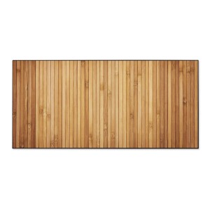 Banjado Magnettafel 78x37cm mit Bambus Motiv. Magnetwand für Notizen und Fotos, inkl. 4 Magnete.