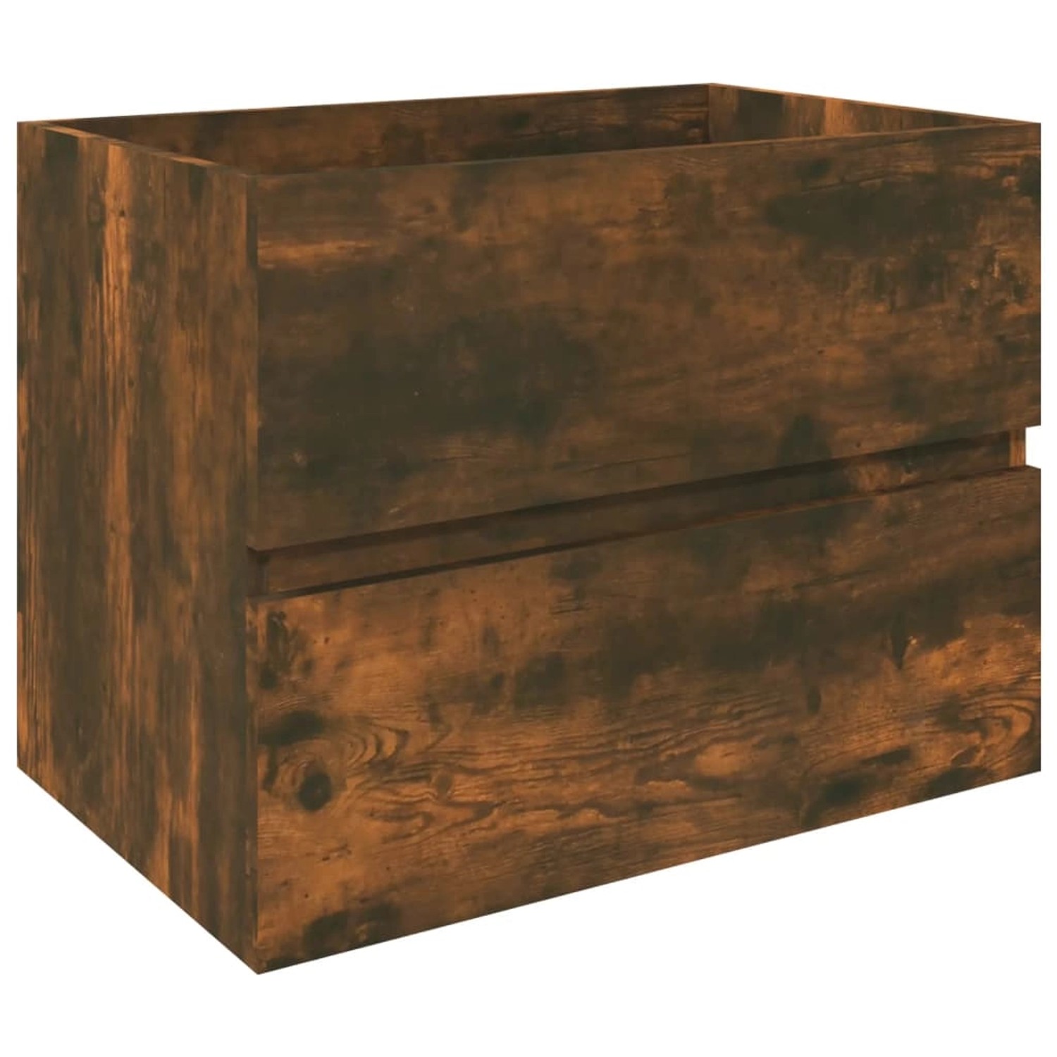 vidaXL Waschbeckenschrank Räuchereiche 60x38,5x45 cm Holzwerkstoff günstig online kaufen