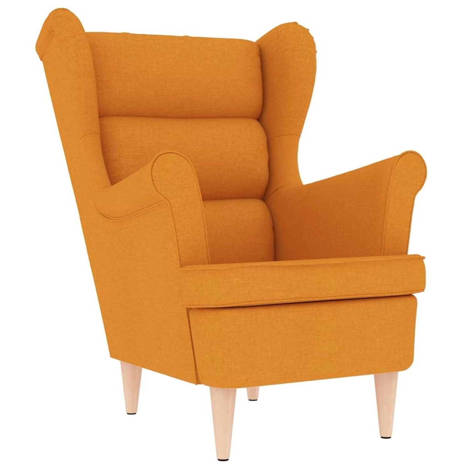 vidaXL Sessel Dunkelgelb 74x84x100 cm Stoff 4016904 günstig online kaufen