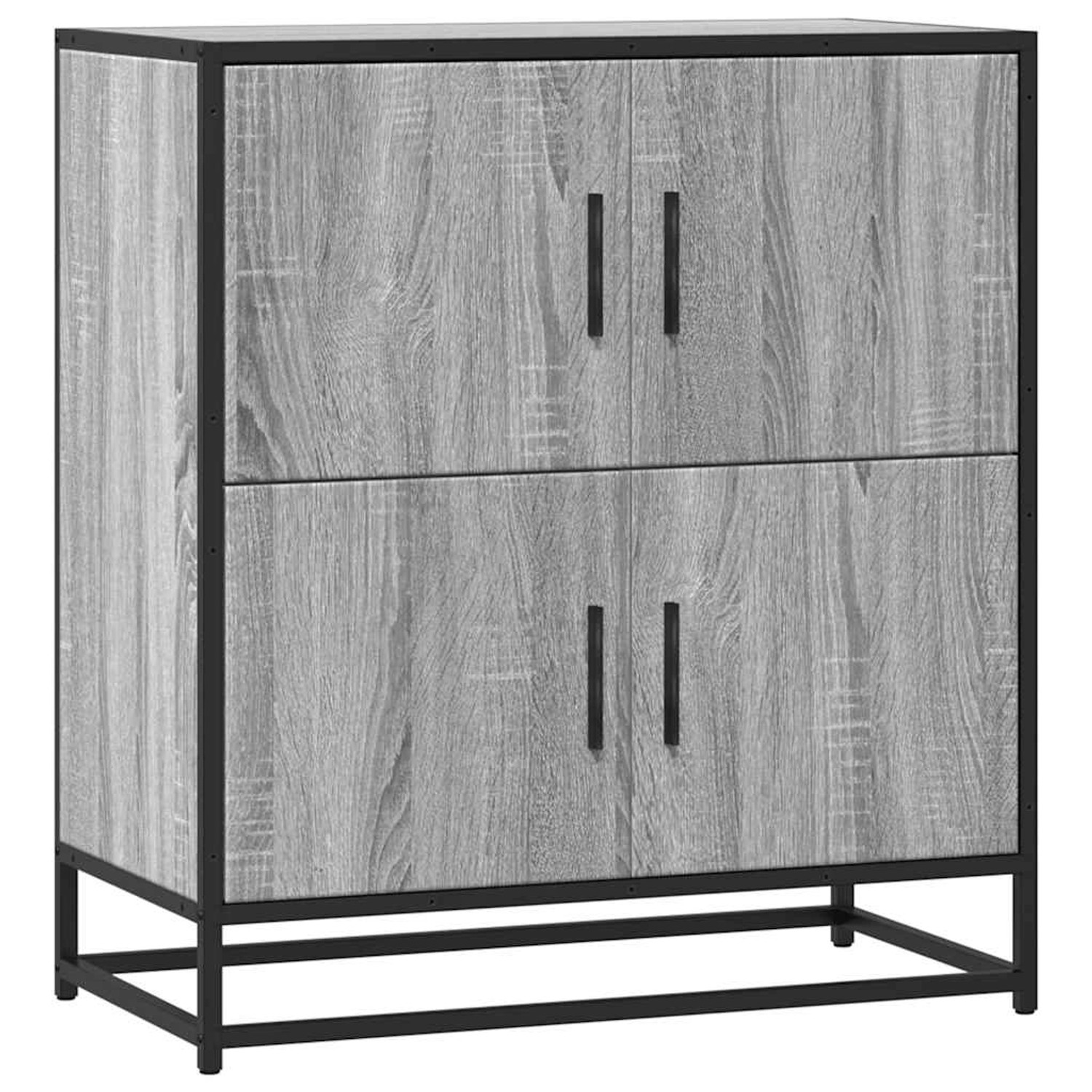 vidaXL Sideboard Grau Sonoma 68x35x76 cm Holzwerkstoff 848992 günstig online kaufen