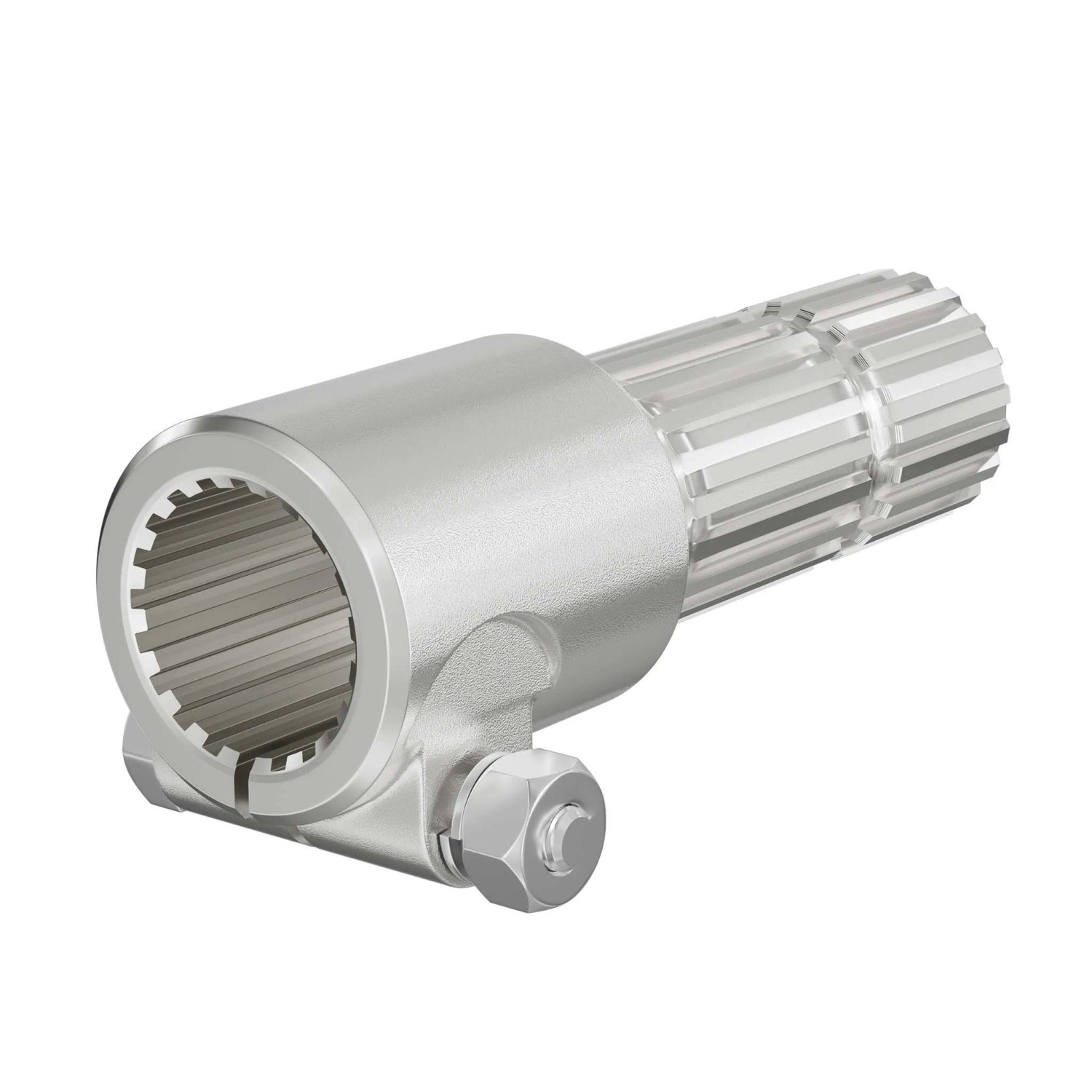 Wiltec Zapfwelle 175 Mm Buchse Keilwellenaufnahme 1 3/4 Zoll Z20 Ausgangswelle 1 3/4 Zoll Z20