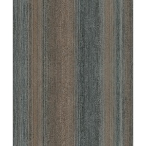 Marburg Vliestapete Vintage Deluxe mit Streifen in Kupfer und Grau.