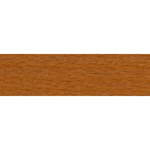 Holzstück, gebeizt mit Clou Pulverbeize in Teak, für den Innenbereich.