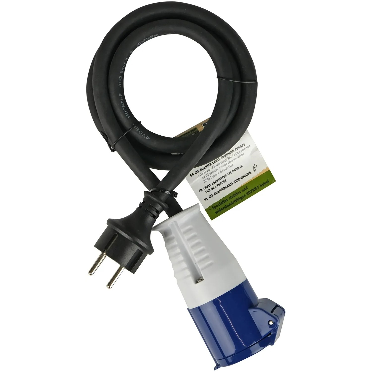 CEE-Stecker McPower Wandmontage IP44 250V 16A 3-polig IP44 günstig kau