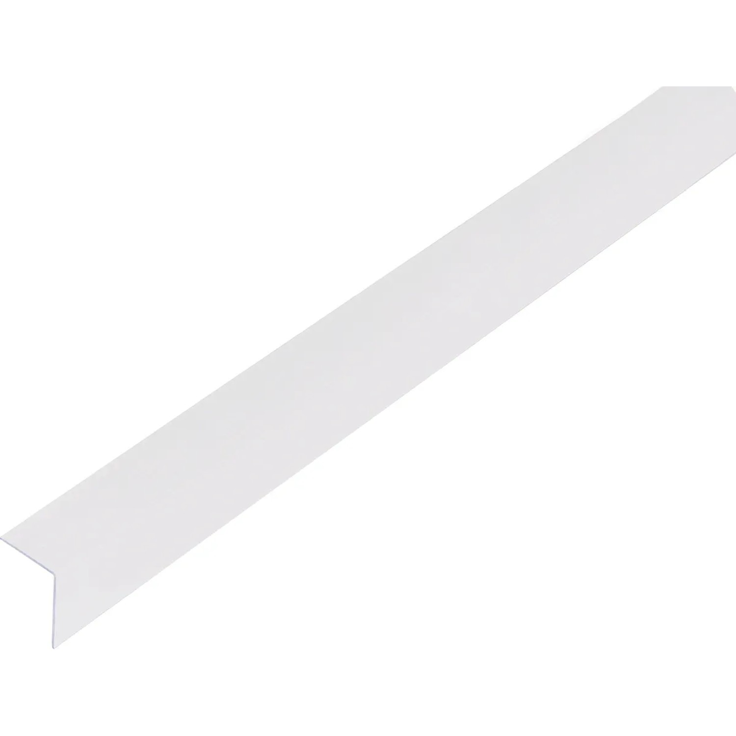 Alberts 432379 Winkelprofil – Weiß Kunststoffbeschichtet, 2000x27x27 Mm, 1,5 Mm Stärke, Gelocht – Für Heimwerker & Profis