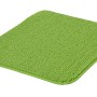 Grüner BWO Badteppich Sammy, 40x50 cm, Polyester Badteppich für das Badezimmer.