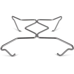 Petromax Kochkreuz für Atago, Edelstahl Grillutensil für Feuertöpfe und Pfannen.