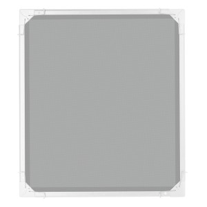 Easymaxx Moskitonetz Magic Fit, weiß, ausziehbarer Insektenschutzrahmen für Fenster.