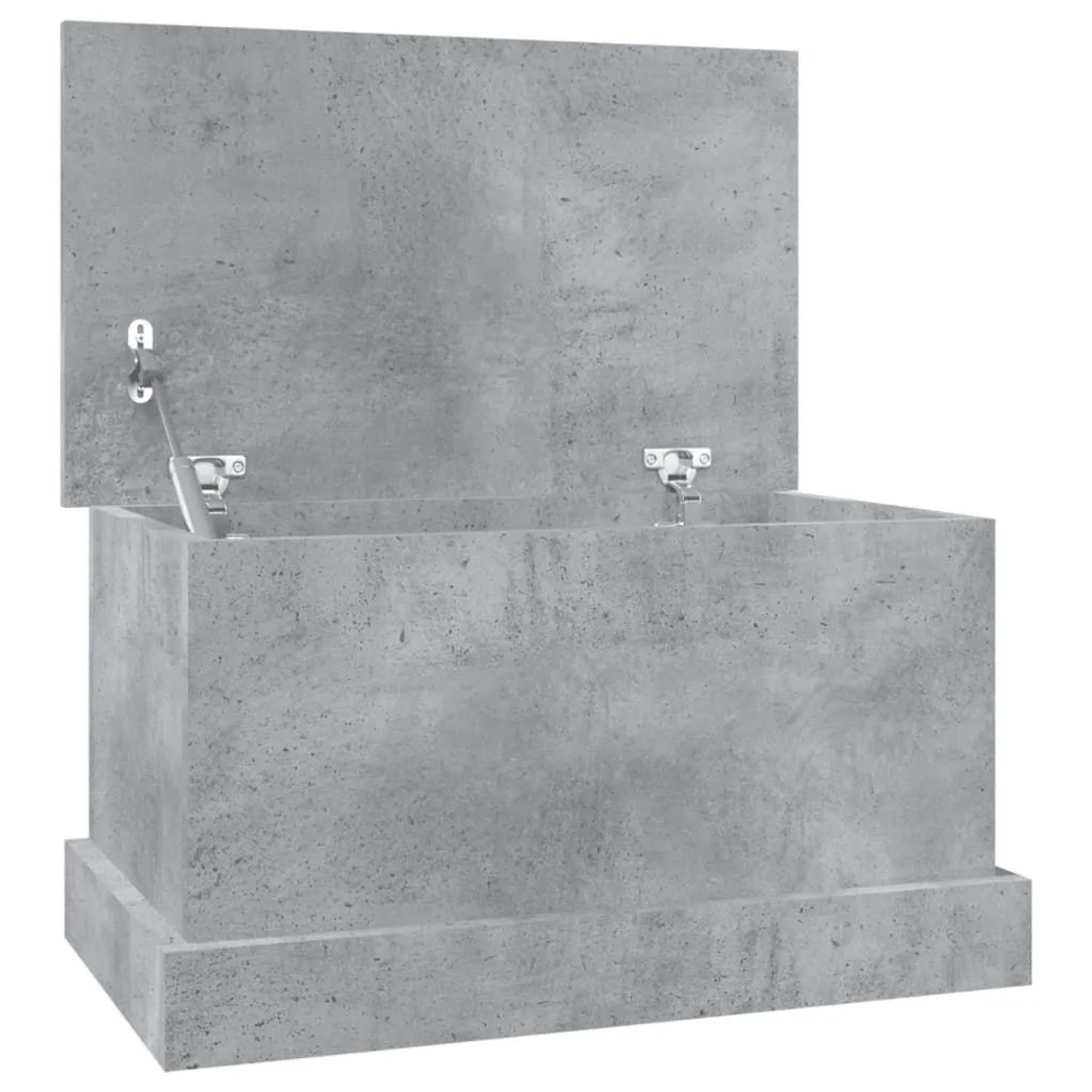 vidaXL Truhe Betongrau 50x30x28 cm Holzwerkstoff 816500