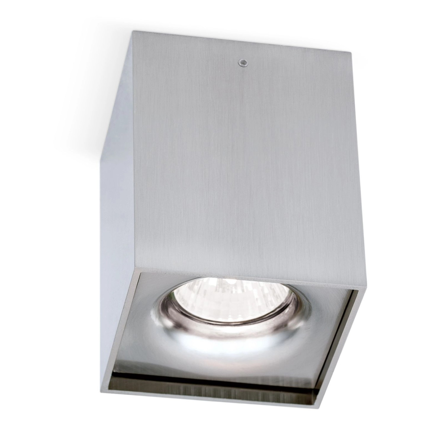 Orion Leuchten Aufbaustrahler Starlight 1 x GU10 Satin Eckig