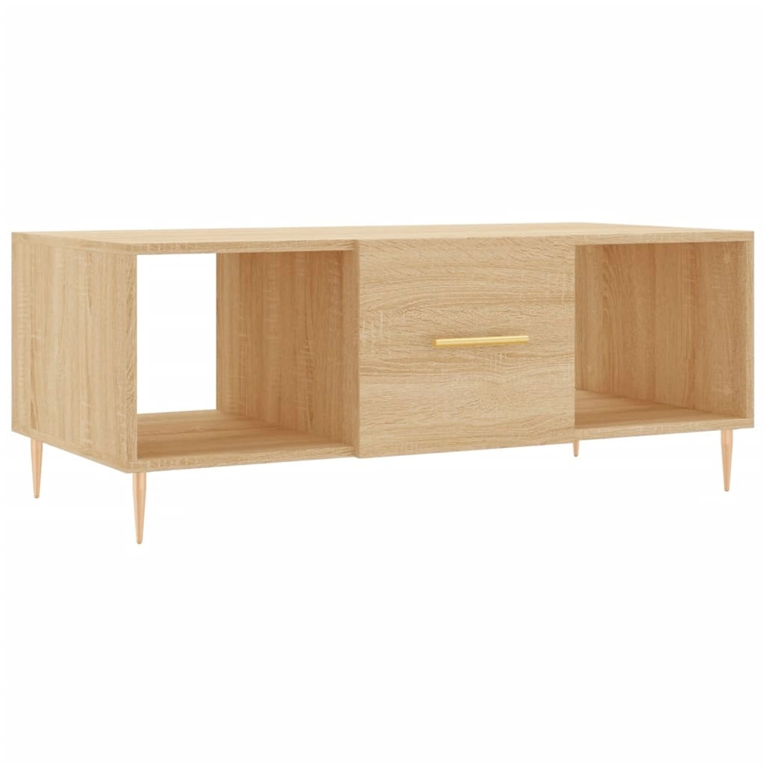 vidaXL Couchtisch Sonoma-Eiche 102x50x40 cm Holzwerkstoff Modell 7 günstig online kaufen