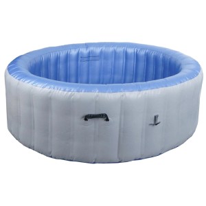MCW Whirlpool N97 Ersatz-Pool 5 Personen Aufblasbar Rund Ø198cm Grau-Blau