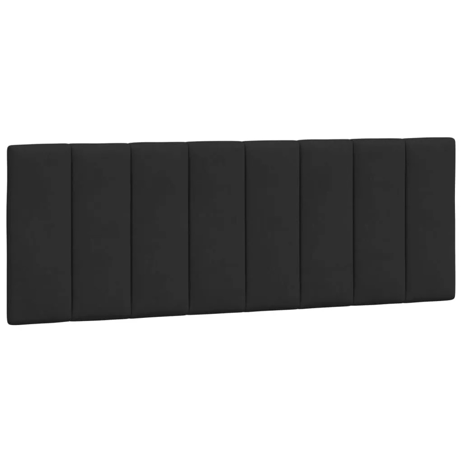 vidaXL Kopfteil-Kissen Hanko Schwarz 140 cm Samt 374671