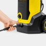 Detailaufnahme: Kärcher K 6 Flex Home Hochdruckreiniger mit Schlauchanschluss.