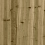 Detailansicht: Imprägniertes Kiefernholz für vidaXL Gartenmöbel, robust und natürlich.