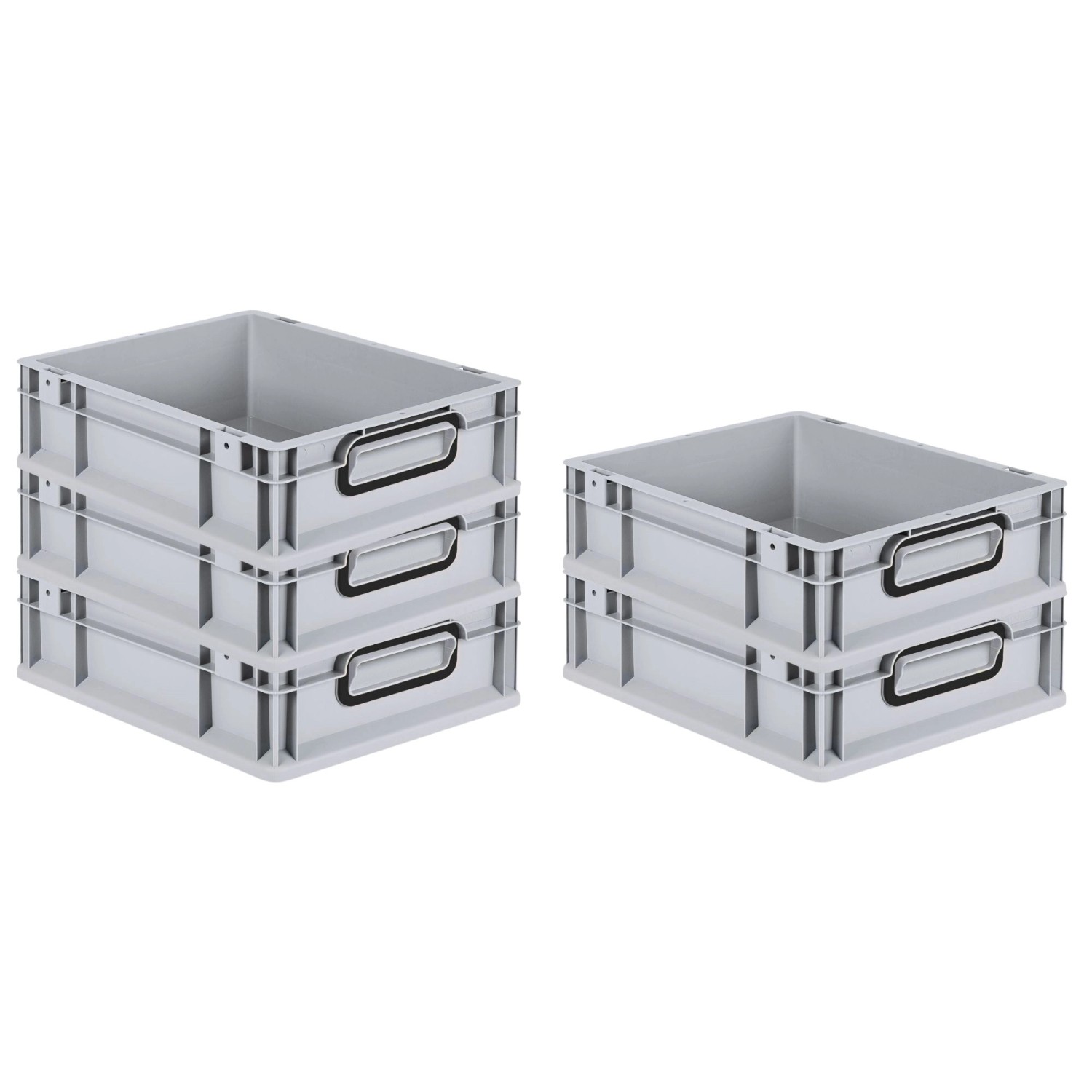 PROREGAL SparSet 5x Eurobox Nextgen Color HxBxT 12x30x40cm 11 Liter Griffe günstig online kaufen