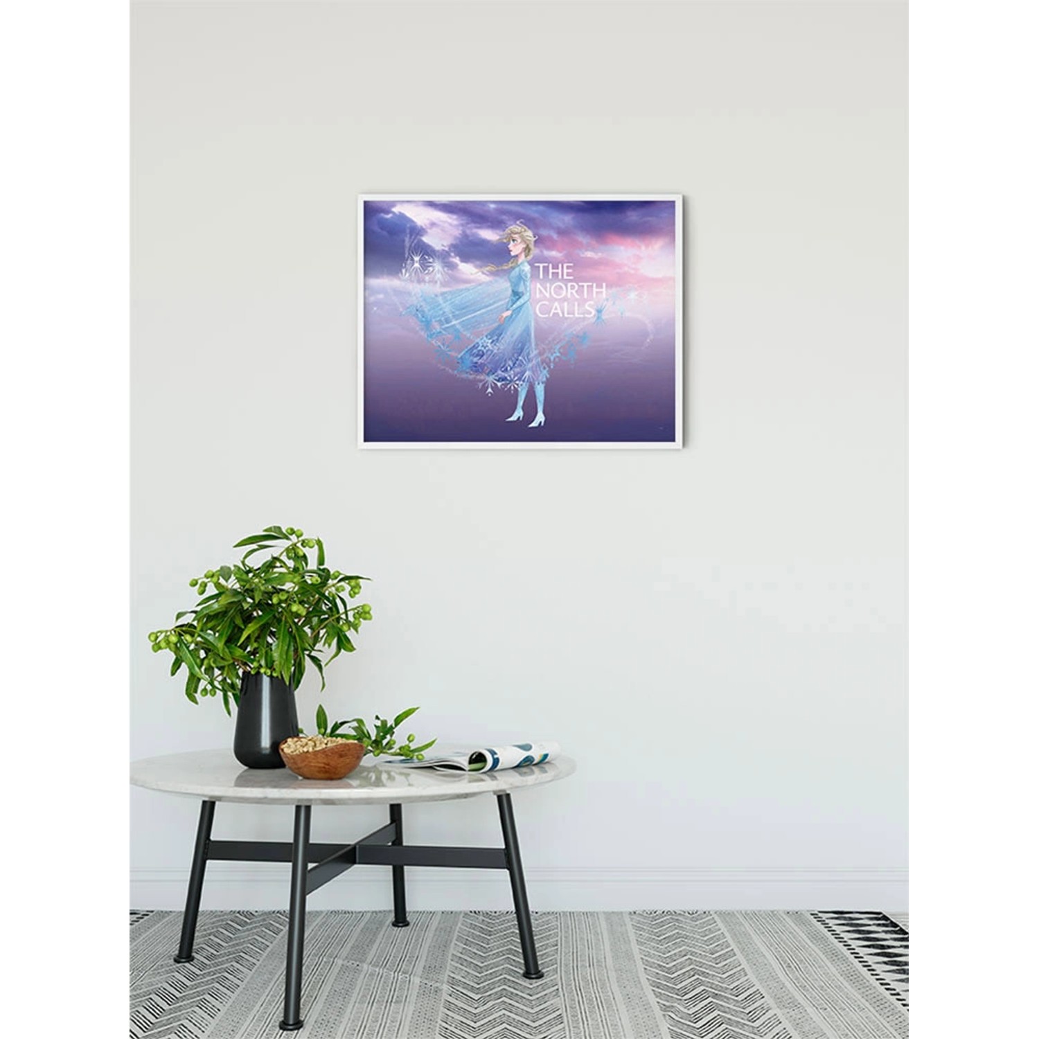 Komar Poster "Frozen Elsa The North Calls", Disney, (1 St.), Kinderzimmer, günstig online kaufen