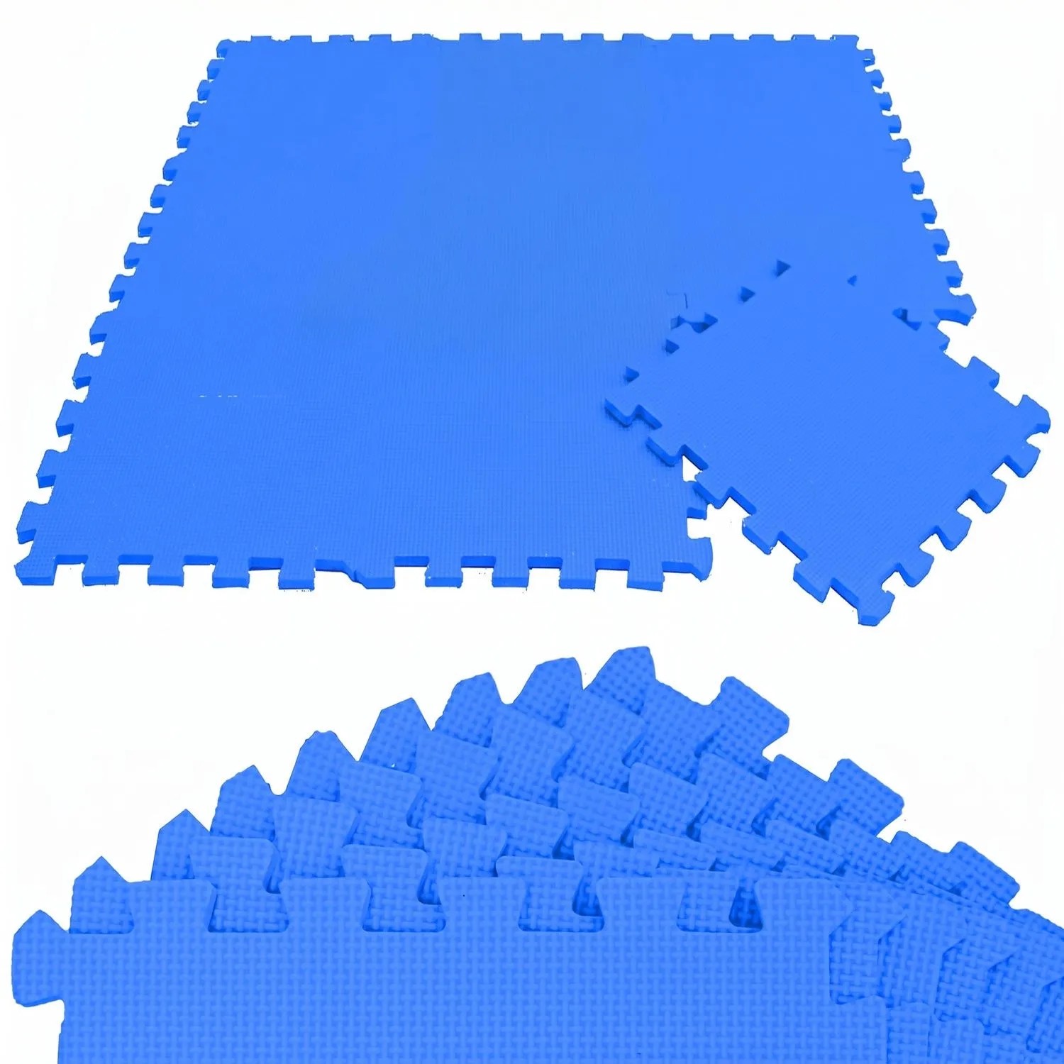 LittleTom Baby & Kinder Puzzlematte 30 x 30 cm 9 Stück Dunkelblau