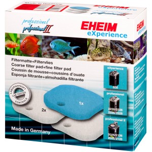 Eheim Filtermatte und Vlies für eXperience 350 im Karton, Aquarium Filter Zubehör.