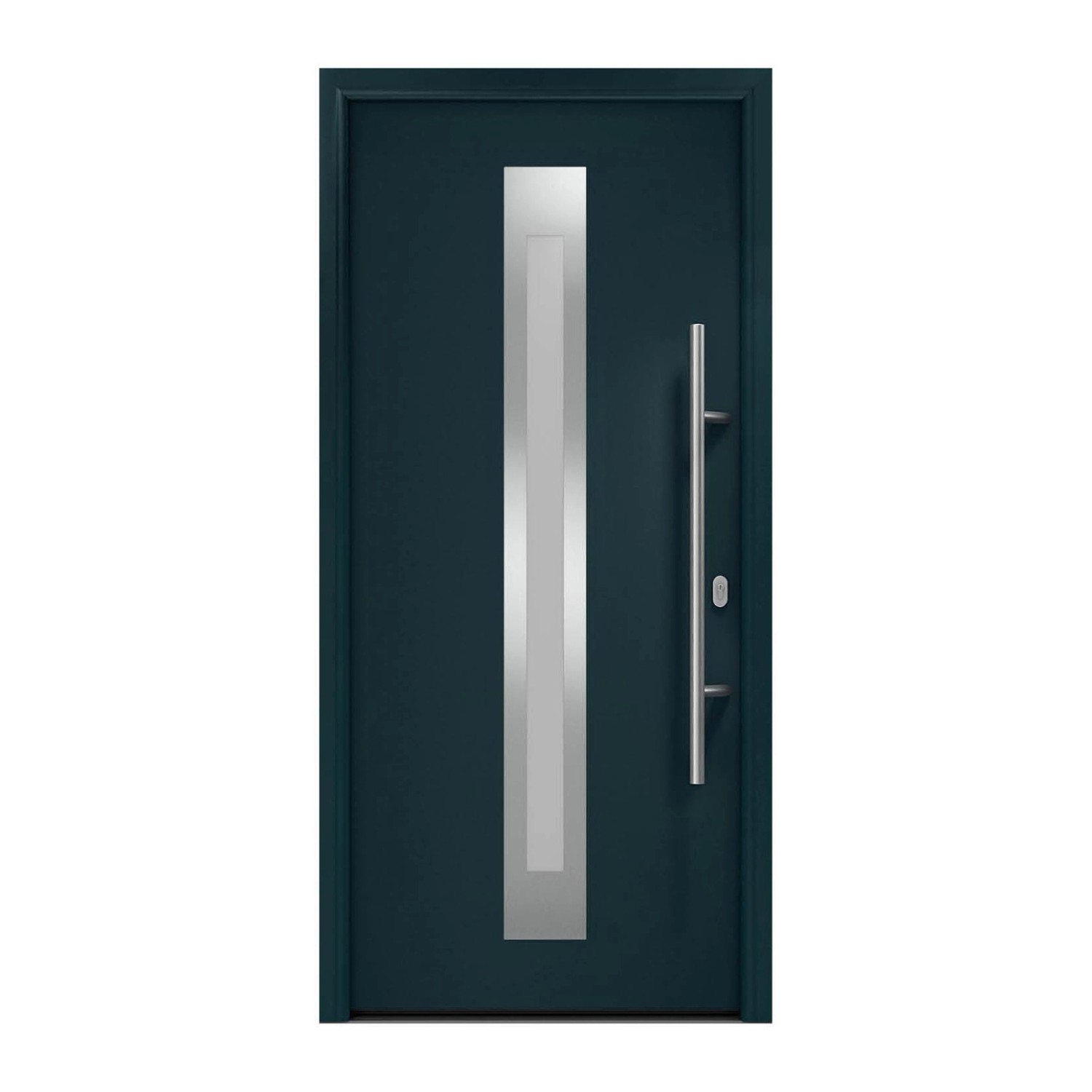 EcoStar Haustür Isopro IP 770S Anthrazitgrau 110 cm x 210 cm DIN R günstig online kaufen