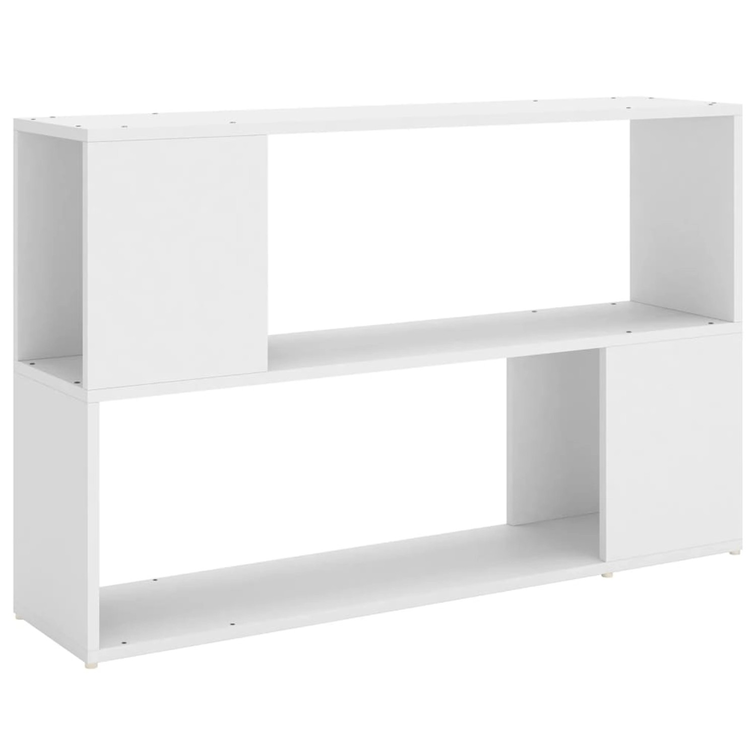 vidaXL Bücherregal Bücherregal Weiß 100x24x63 cm Spanplatte günstig online kaufen