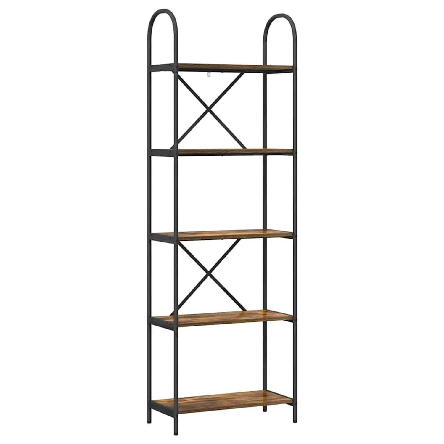 vidaXL Bücherregal Geräucherte Eiche 60 x 30 x 183 cm Holzwerkstoff 879907 günstig online kaufen