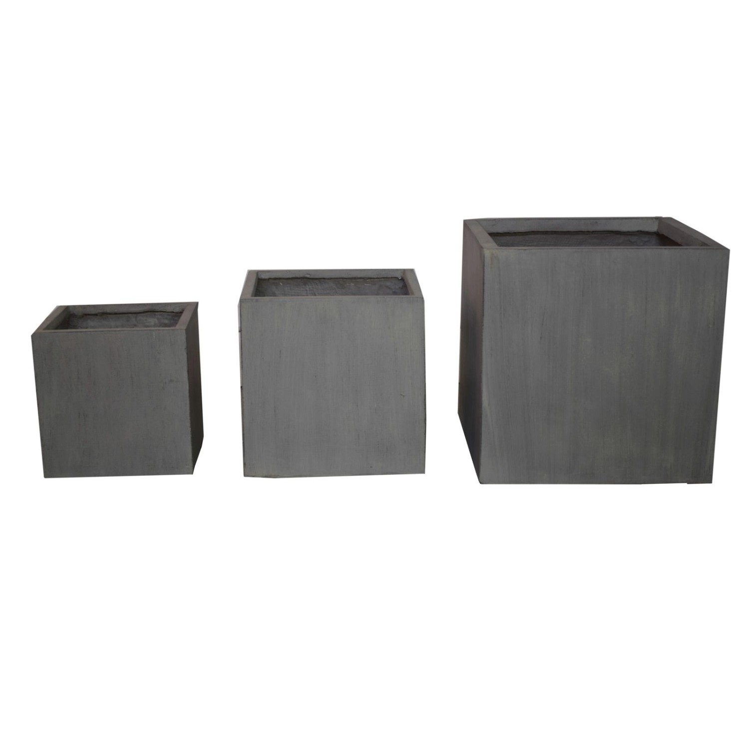 Jet-Line Outdoor Blumenkübel Themse 3er Set Cubes in Betonoptik günstig online kaufen