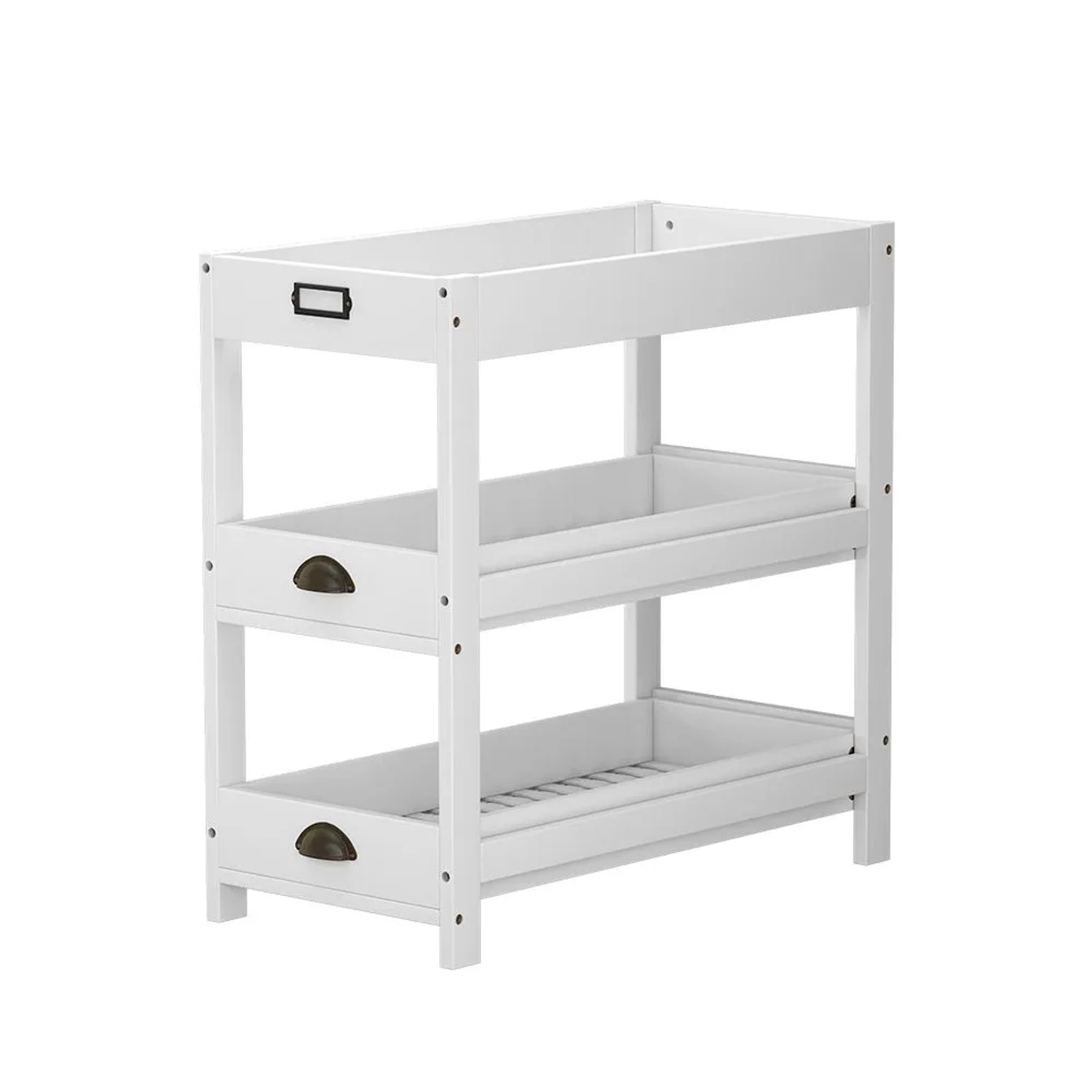 Vicco Aufbewahrungsregal Legum Weiß 33 x 66 mit 3 Ablagen Art Nr 51637