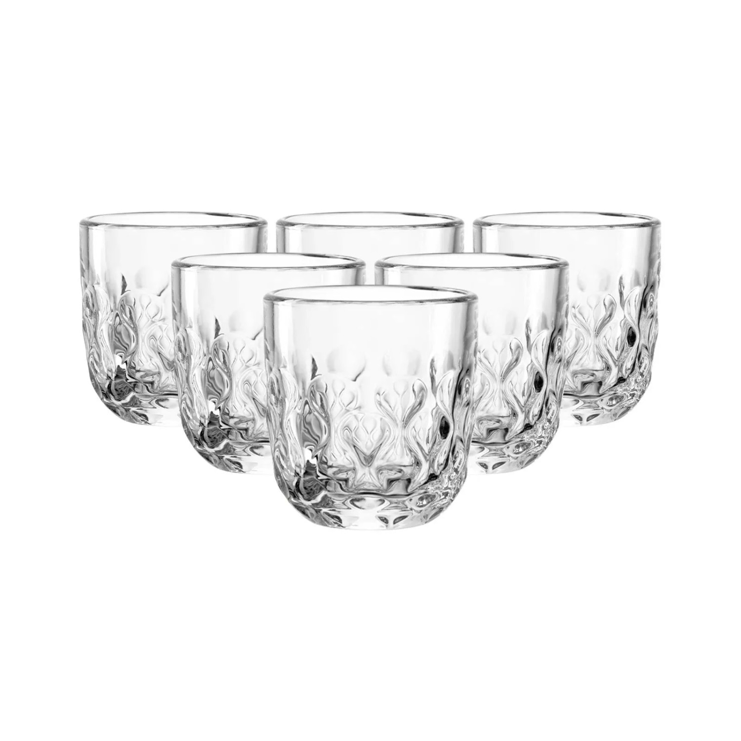 Leonardo Gocce Espressoglas V2 60 ml 6er Set
