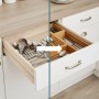 Relaxdays Schubladeneinsatz Bambus MDF Natur 5-teilig Pflegeleicht 27 cm x 12,5 cm x 5 cm 1 kg_3