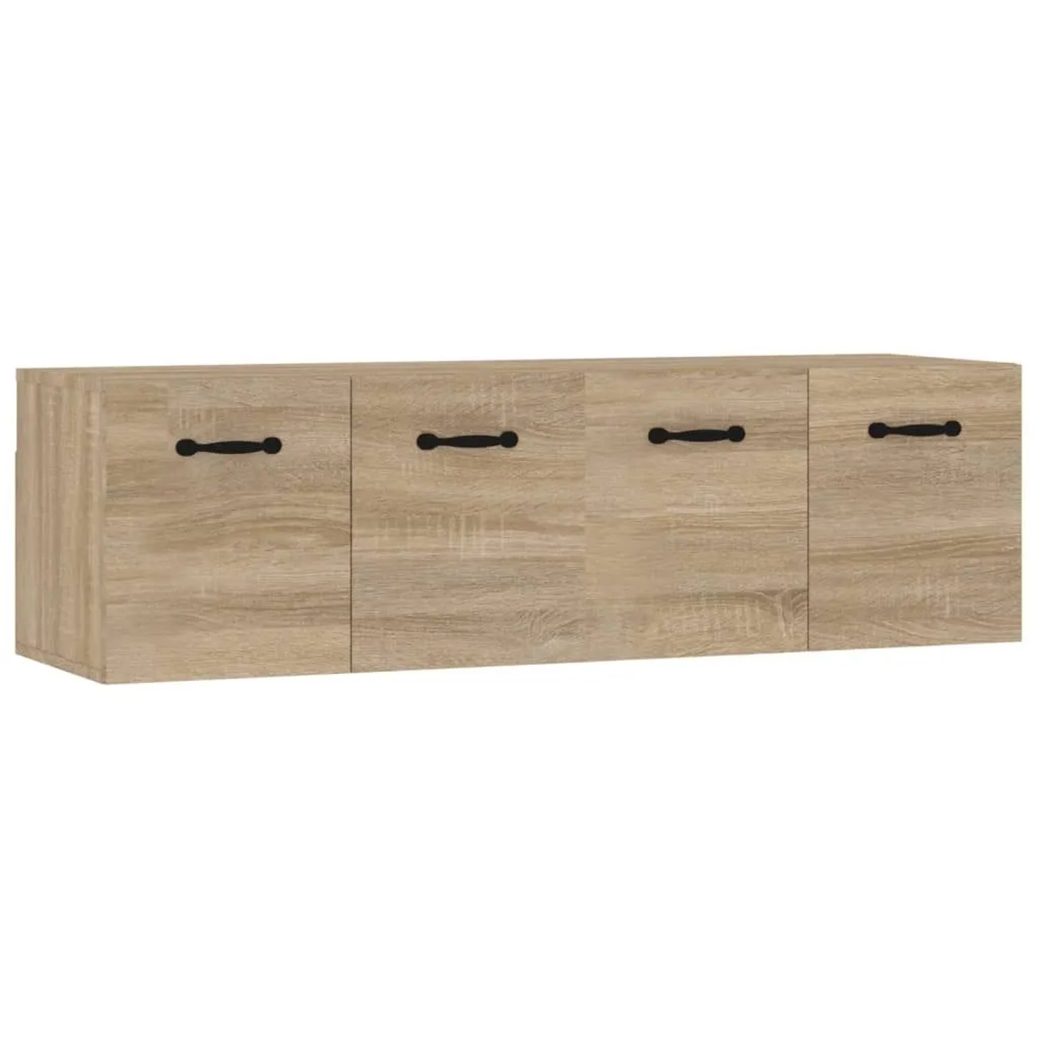 vidaXL Wandschränke 2 Stk Sonoma-Eiche 80x35x36,5 cm Holzwerkstoff 3115654