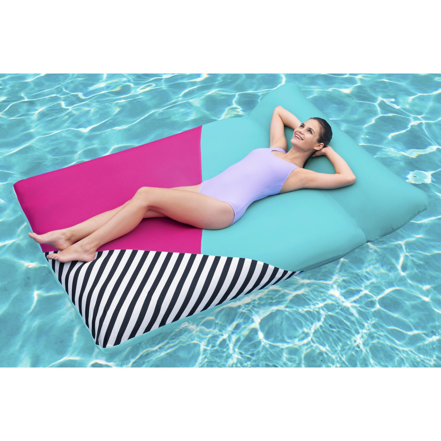 Bestway Luftmatratze Pool mit Textilbezug 200 x 129 cm kaufen bei OBI